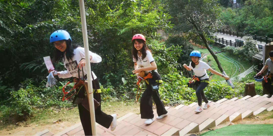 勃（bó）發（fā）環保--天鹿湖森林公園團建回顧